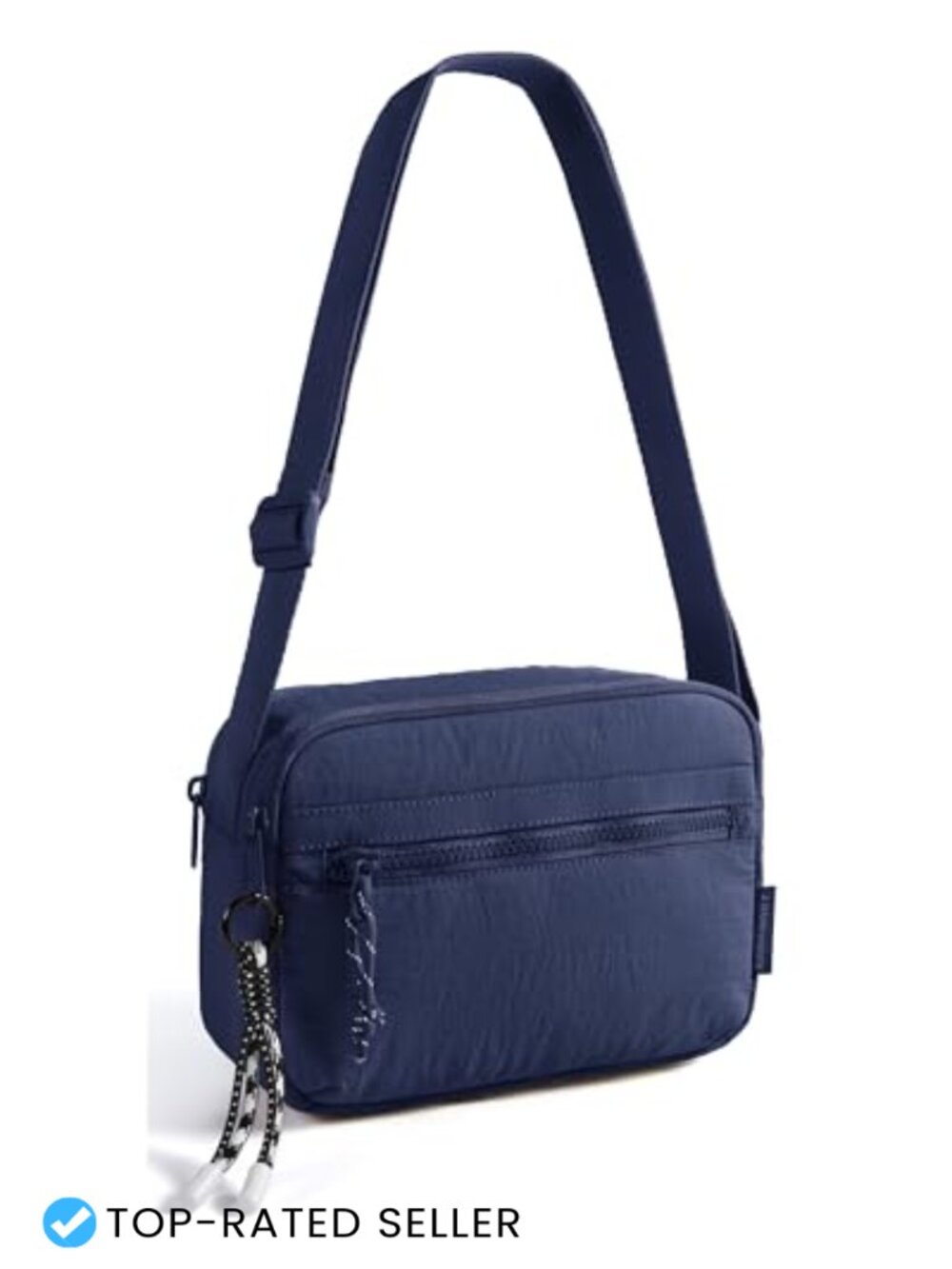 Water-Resistant Nylon Crossbody Bag Small Travel Purse